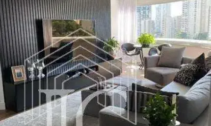 Apartamento para Venda em São Paulo, Brooklin Paulista, 2 dormitórios, 2 suítes, 3 banheiros, 3 vagas