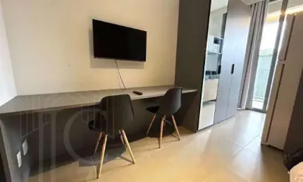 Apartamento para Locação em São Paulo, Moema, 1 dormitório, 1 suíte, 1 banheiro