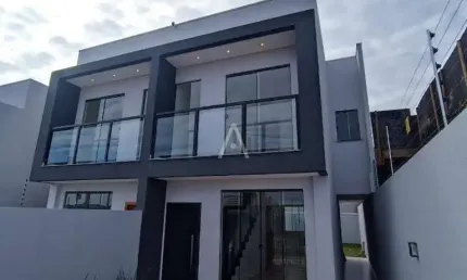 Sobrado 3 quartos à venda no bairro florais do parana em cascavel por r$ 410.000,00