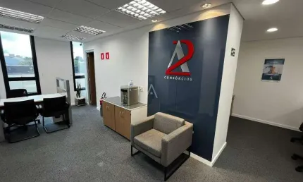 Sala Comercial MOBILIADA à Venda no Edífício Conceito Executive no Centro de Cascavel - PR