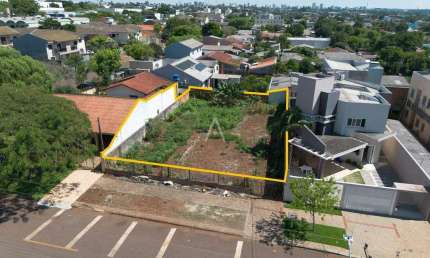 Terreno à venda no Bairro UNIVERSITARIO em CASCAVEL por R$ 600.000,00
