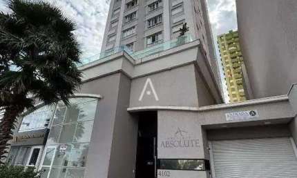LOCAÇÃO APARTAMENTO SEMI MOBILIADO NO EDIFICIO ABSOLUTE CENTRO CASCAVEL PR