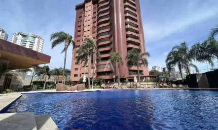 Apartamento alto padrão mobiliado, 4 suites, para locação, Centro - Cascavel