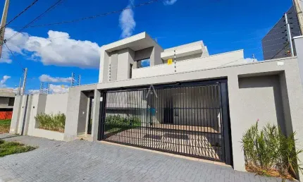 Sobrado de alto padrão à venda, com 3 suítes e 1 quarto, localizado no bairro recanto tropical iii, em cascavel - pr., por r$ 1.750.000,00