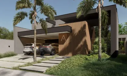 Casa alto padrão à venda, com 3 suítes e piscina localizada no Recanto Tropical III, em Cascavel - Pr., por R$ 1.977.000,00