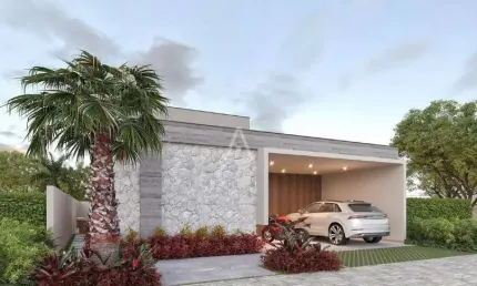 Casa de alto padrão à venda com 1 suíte master e 2 suíte, localizado no condomínio vitality e resort, por r$ 1.850.000,00