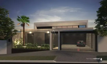 Casa à venda com 1 suíte, 2 quartos e piscina, localizada no paraiso tropical, em cascavel - pr., por r$ 1.400.000,00