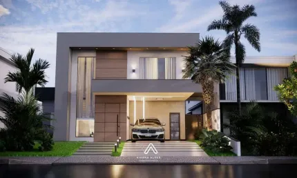 Casa com 3 quartos, 382,06m² por R$ 1.700.000 - Cond. Landscape (Itapeba) - Mari