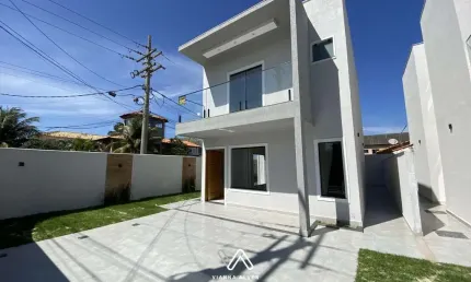 Casa com 3 dormitórios à venda, 105m² por R$ 540.000 - Barroco (Itaipuaçu) - Mar