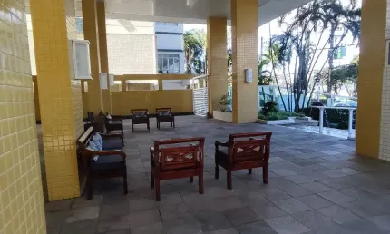 ️ oportunidade incrível no gonzaga – 1 dormitório com suíte e vaga demarcada !