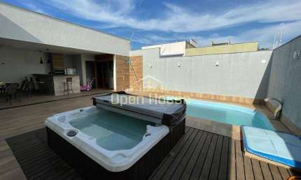 Casa na Mata Atlântica com Piscina, SPA e Energia Solar – 3 Quartos, Suíte e Móveis Planejados | Oá