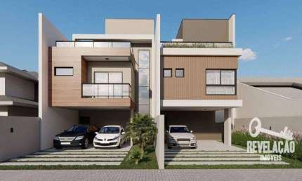 Sobrado com 3 dormitórios à venda, 155 m² por R$ 900.000,00 - Costeira - São José dos Pinhais/PR