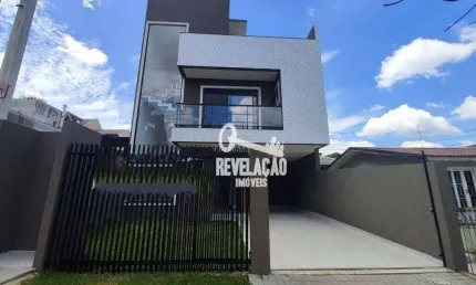 Sobrado com 3 dormitórios à venda, 151 m² por r$ 879.000,00 - xaxim - curitiba/pr