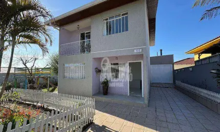 Sobrado com 3 dormitórios para alugar, 183 m² por r$ 4.900,00/mês - silveira da motta - são josé dos pinhais/pr