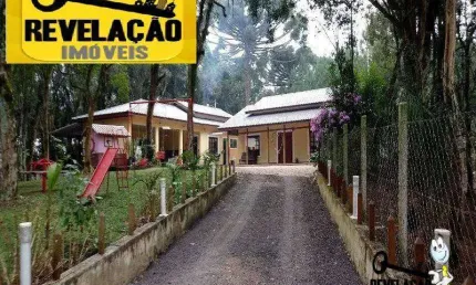 Chácara com 4 dormitórios à venda, 26327 m² por r$ 1.700.000,00 - roça velha - são josé dos pinhais/pr