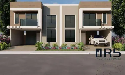 Sobrado com 3 dormitórios à venda, 140 m² por r$ 690.000,00 - costeira - são josé dos pinhais/pr