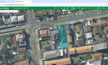Terreno à venda, 607 m² por R$ 980.000,00 - Capão da Imbuia - Curitiba/PR