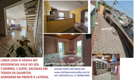 VENDA URGENTE !!! ÓTIMA CASA DE ESQUINA 3 DORMS, 1 SUÍTE