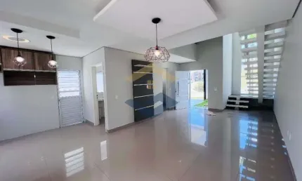 Casa em Condomínio P/ Alugar c/ 147m², 3 Dorms, 1 Suíte c/ Closet, Salas Amplas, Espaço Gourmet, 2 Vagas - Reserva da Mata - JD Celeste - Jundiaí/SP
