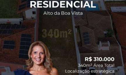 Terreno à venda na Rua Padre Leopoldino Fernandes, Alto da Boa Vista, Ribeirão Preto por R$ 310.000