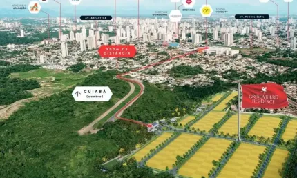 Terreno em condomínio para venda em cuiabá, santa rosa