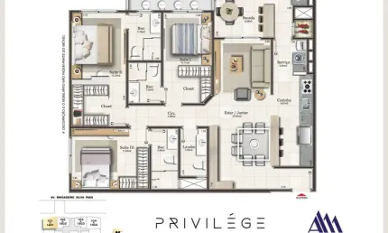 Apartamento com 3 quartos à venda na Avenida Brigadeiro da Silva Paes, 100, Campinas, São José