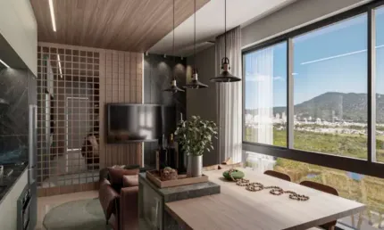 Apartamento com 1 quarto à venda no Centro, Porto Belo 