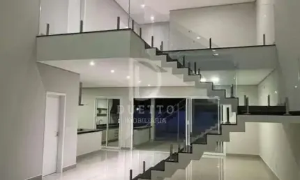 Sobrado em Condomínio para Venda em Indaiatuba, Jardim Residencial Dona Maria José, 3 dormitórios, 3 suítes, 4 banheiros, 4 vagas