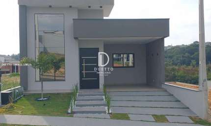 Casa em Condomínio para Venda em Indaiatuba, Loteamento Park Gran Reserve, 3 dormitórios, 1 suíte, 2 banheiros, 3 vagas