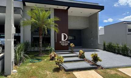 Casa em Condomínio para Venda em Indaiatuba, Loteamento Park Gran Reserve, 3 dormitórios, 1 suíte, 2 banheiros, 2 vagas