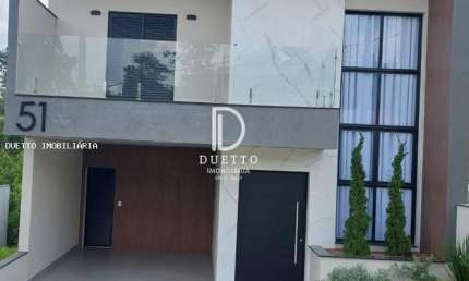Casa em Condomínio para Venda em Indaiatuba, Loteamento Park Gran Reserve, 3 dormitórios, 1 suíte, 4 banheiros, 2 vagas