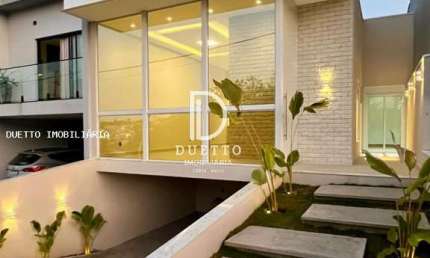 Casa em Condomínio para Venda em Indaiatuba, Loteamento Park Gran Reserve, 3 dormitórios, 2 suítes, 3 banheiros, 4 vagas