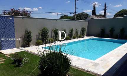 Casa para Locação em Indaiatuba, Chácara Areal, 3 dormitórios, 3 suítes, 6 banheiros, 6 vagas