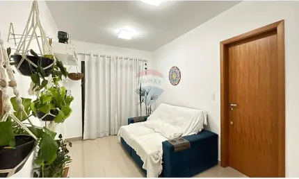 Apartamento de 44 m2 com 1 suíte, sala, com sacada, 01 vaga no bairro Nova Aliança