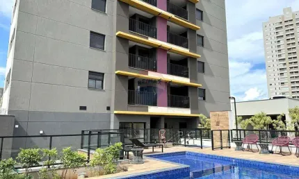 Apartamento à venda no Edifício Sette, Quinta da Primavera,  1 suíte, 44m², Ribeirão Preto/SP