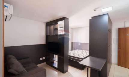 Flat à venda no Ed. Monte Santo, Nova Aliança, 1 suíte, 26m² Ribeirão Preto/SP