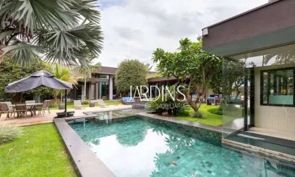 Casa à venda, 616 m² por r$ 7.500.000,00 -  fazenda santa maria - cravinhos/sp