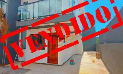 Casa em condomínio fechado com 2 quartos à venda na Nelo, 234, Potecas, São José por R$ 440.000