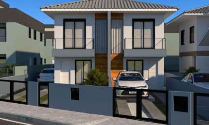 Casa com 2 quartos à venda na Rua Thiago Stahelin Pereira, 33, Guarda do Cubatão, Palhoça por R$ 367.000