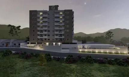 Apartamento com 2 quartos à venda na Rua Zigomar Georgina de Souza Silva, 7890, Areias, São José por R$ 405.440