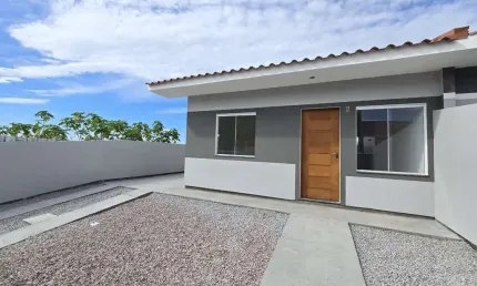 Casa com 2 quartos à venda na rua zulmira pamplona gomes, 324, bela vista, palhoça por r$ 375.000
