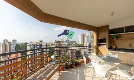 Apartamento para Venda em São Paulo, Vila Suzana, 4 dormitórios, 4 suítes, 4 banheiros, 4 vagas
