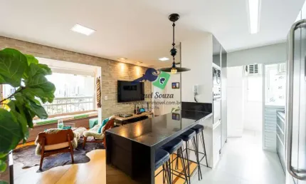 Apartamento para Venda em São Paulo, Cidade Monções, 2 dormitórios, 1 suíte, 2 banheiros, 2 vagas
