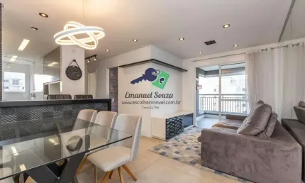 Apartamento na saúde com varanda gourmet e lazer completo!