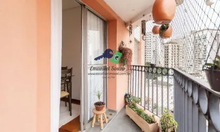 Apartamento na chácara inglesa, 73m², perto do metrô