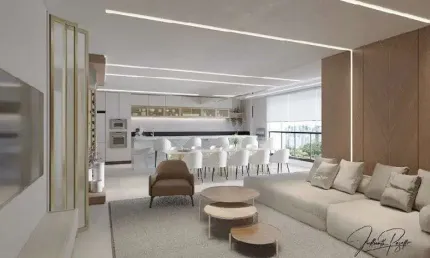 Trianon - Apartamento com 3 dormitórios ( 3 suítes)  à venda, 155 m² por R$ 1.950.000 - Gleba Palha