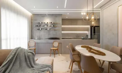 CONCEPT - 615.000 - Apartamento à venda, 1 Suíte, 58m², 1 Vaga, Gleba Palhano, Londrina, PR
