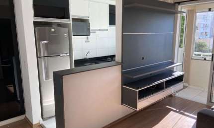 PATEO AURORA - Apartamento Mobiliado para Locação, 2 Quartos, 1 Vaga, 50M² , Lazer Completo, Londri