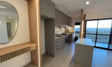 You 180 - apartamento com 2 quartos para locação, 74m, por r$4.700,00 - gleba palhano, londrina.