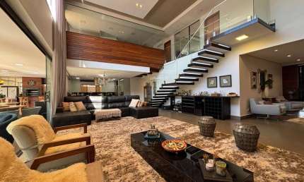 ROYAL PARK - R$ 5.500.000 - Casa á venda, 4 suítes, 433m², 4 vagas, Londrina-PR.